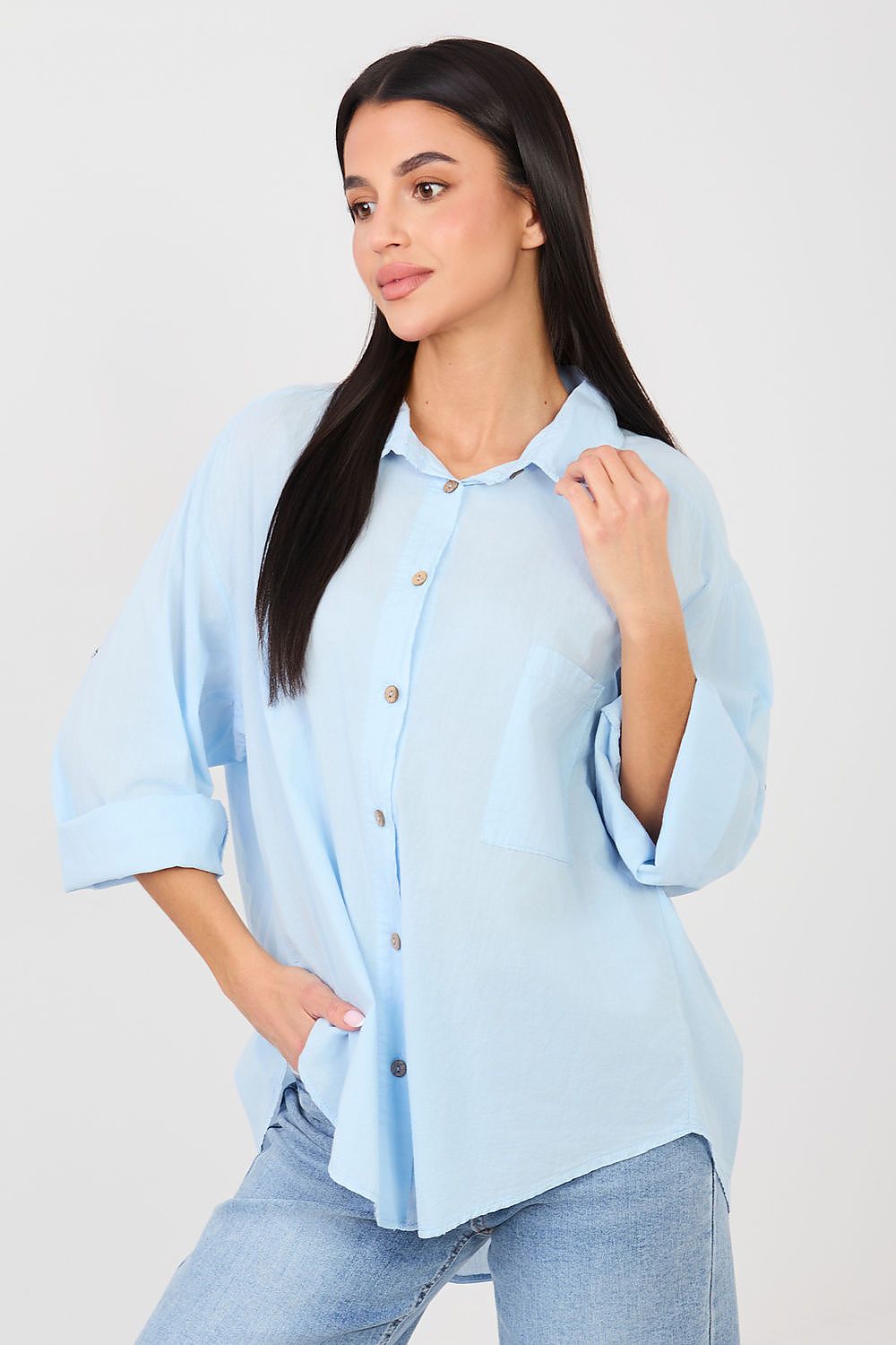  Long sleeve shirt model 223315 Factory Price 