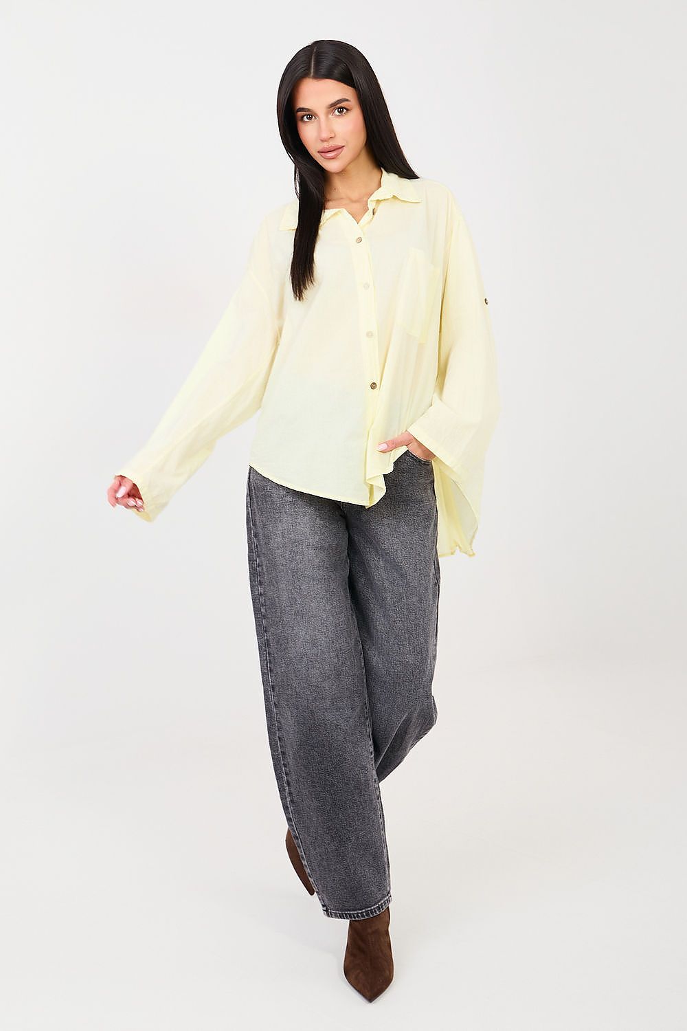  Long sleeve shirt model 223316 Factory Price 