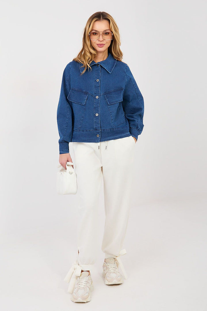  Denim jacket model 223953 Rue Paris 