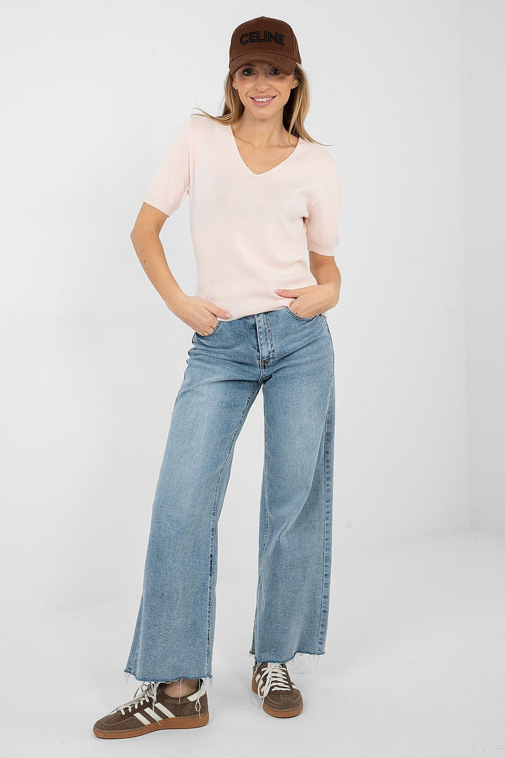  Short sleeve sweater model 223998 Factory Price 