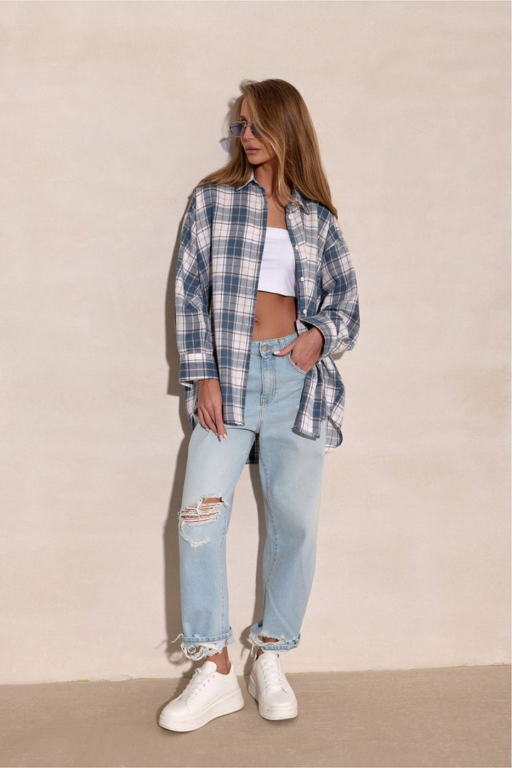  Long sleeve shirt model 224038 Roco Fashion 