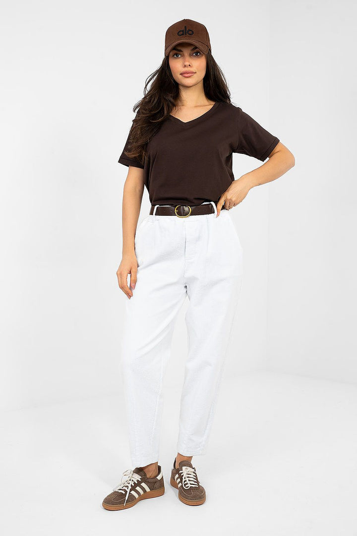  corduroy trousers model 224060 Italy Moda 