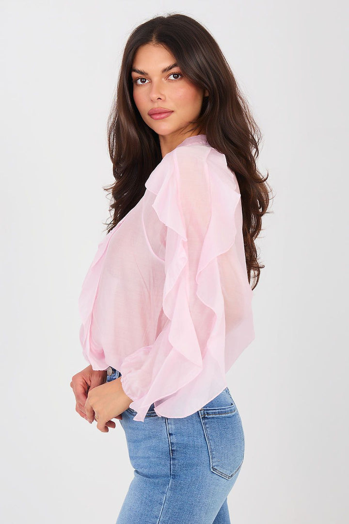  Long sleeve shirt model 224145 Factory Price 