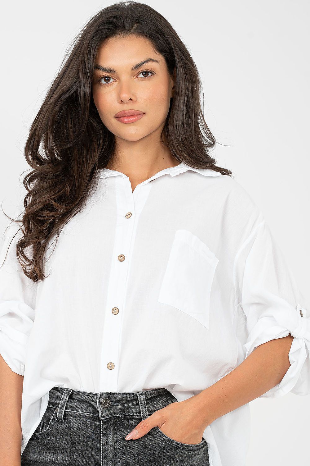  Long sleeve shirt model 224323 Factory Price 