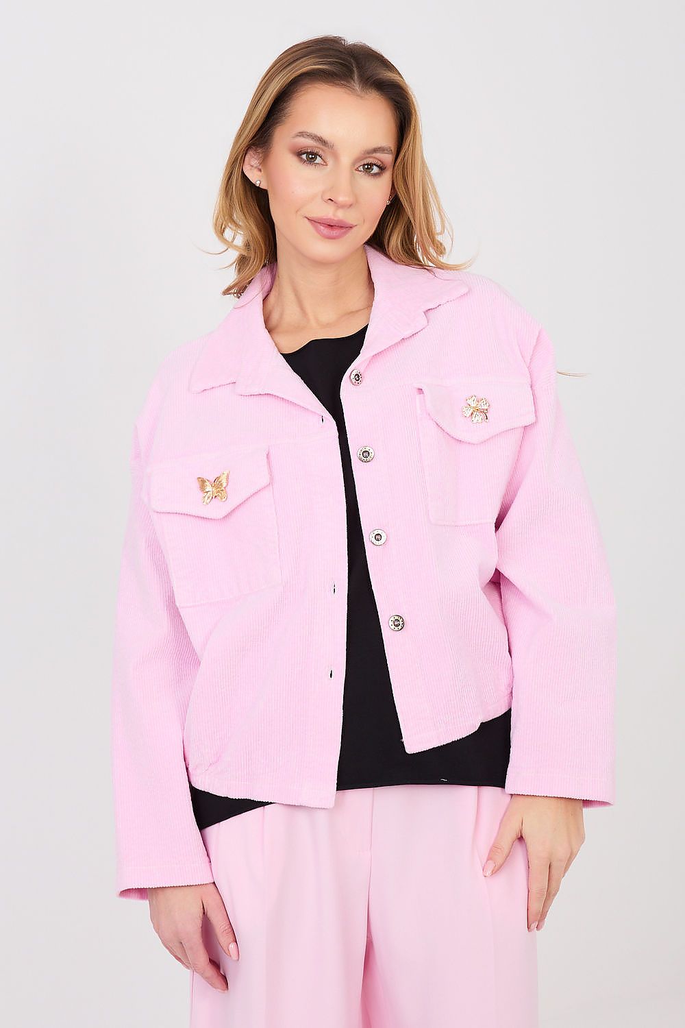  Corduroy jacket model 224981 Rue Paris 