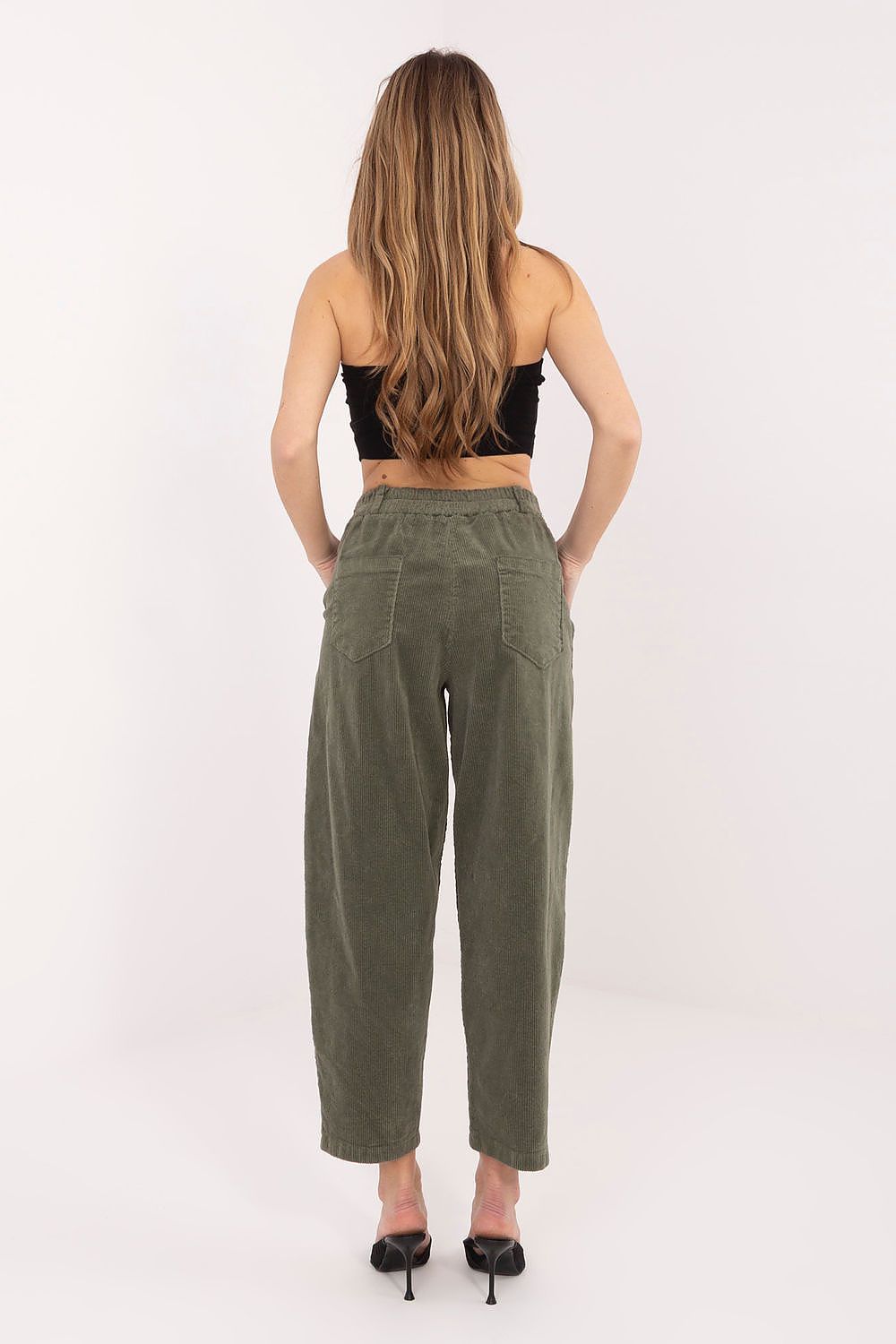  corduroy trousers model 224998 Rue Paris 