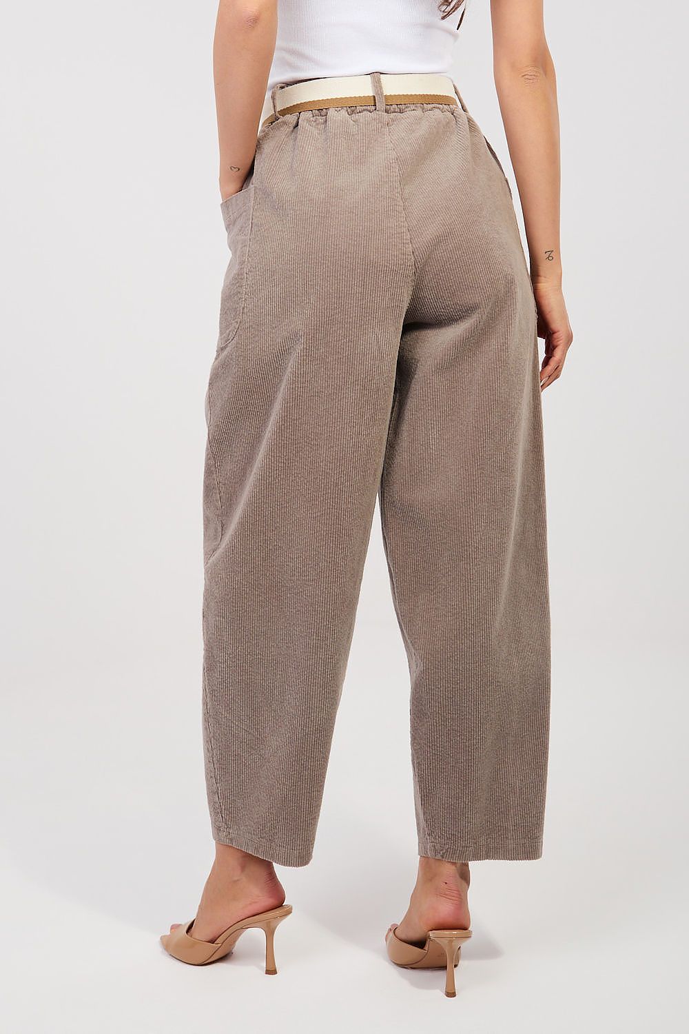  corduroy trousers model 225097 Rue Paris 