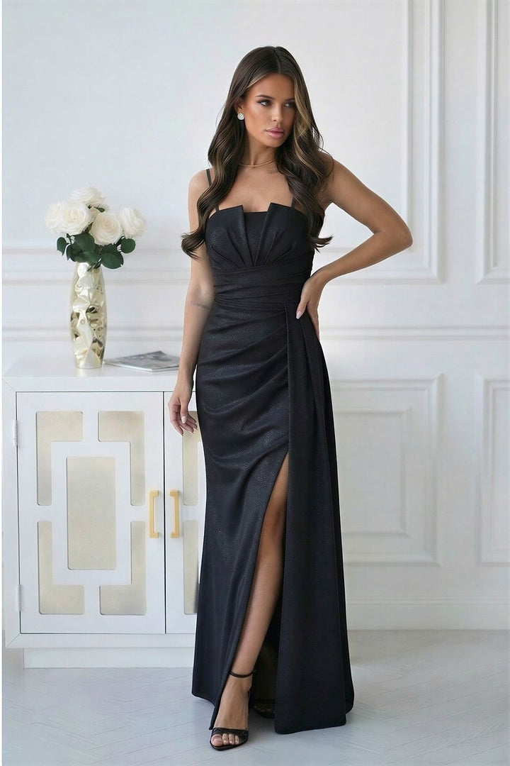  Long dress model 225364 Bicotone 