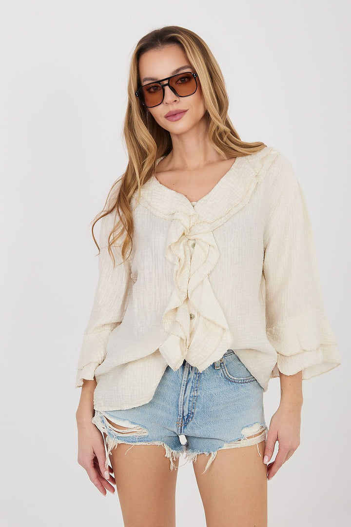  Long sleeve shirt model 225519 Italy Moda 