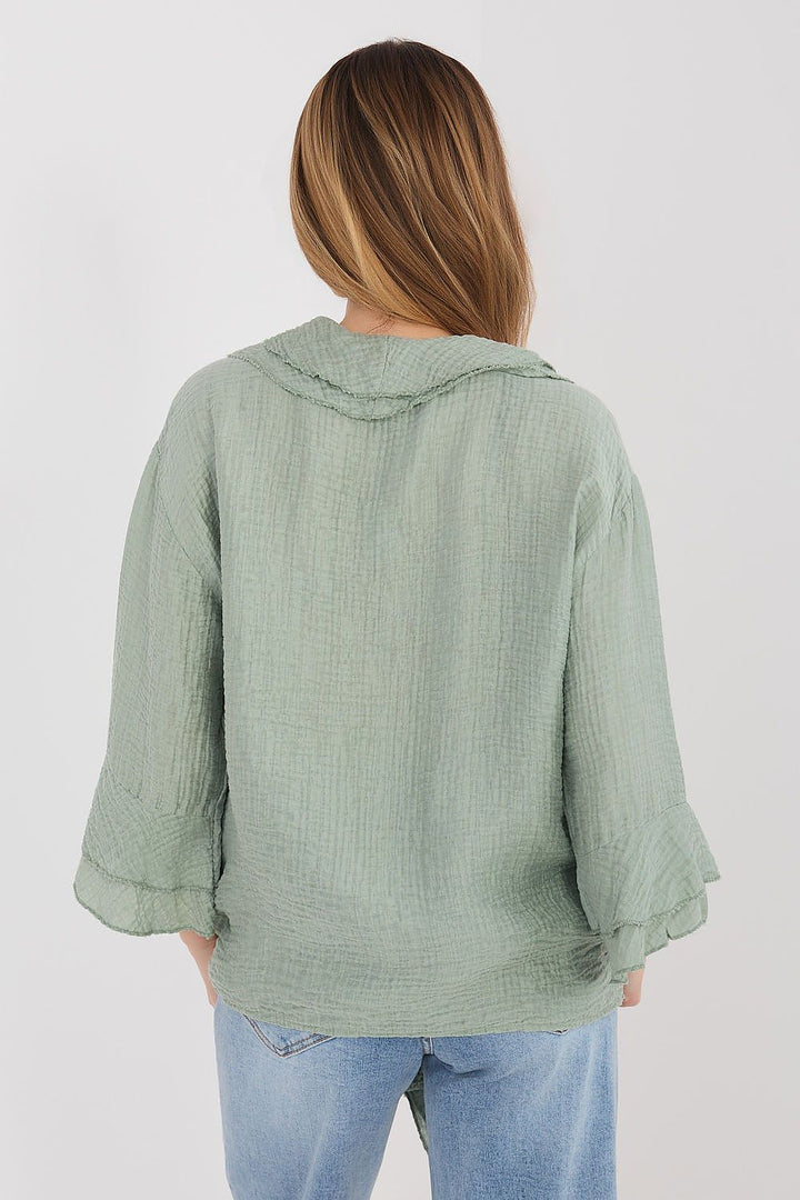  Long sleeve shirt model 225521 Italy Moda 