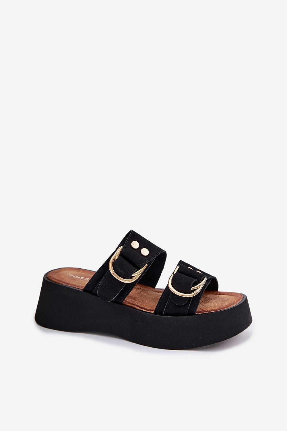  ~Klapki na platformie model 226359 Step in style 