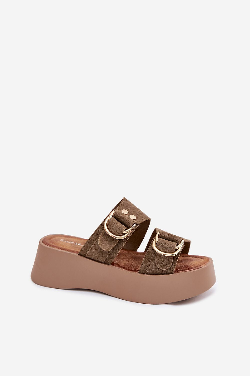  ~Klapki na platformie model 226360 Step in style 