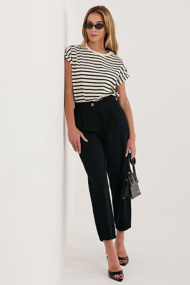  corduroy trousers model 228358 Rue Paris 