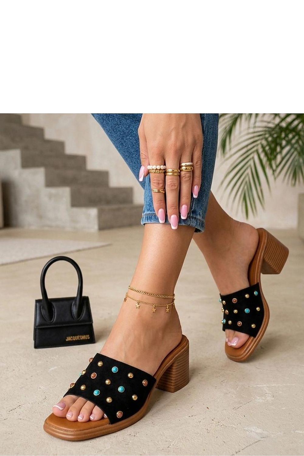  Heeled sandals model 229775 Solea 