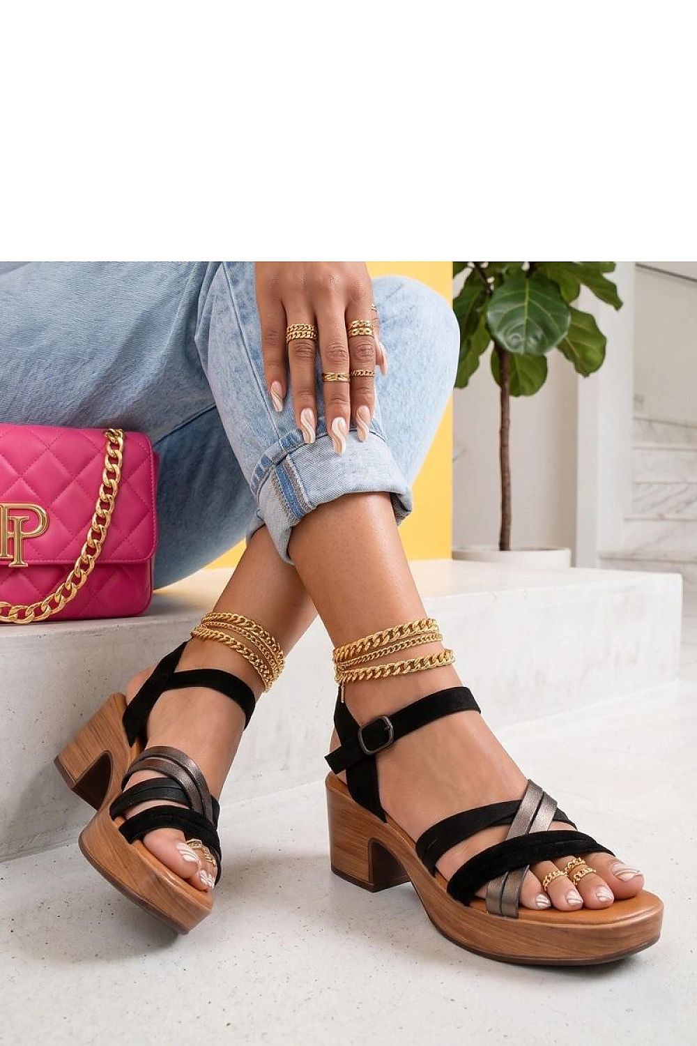  Heel sandals model 229783 Solea 