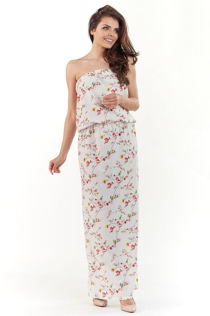 ✨ Women's Strapless Maxi Dress – Sleeveless Design & Elastic Waist ✨