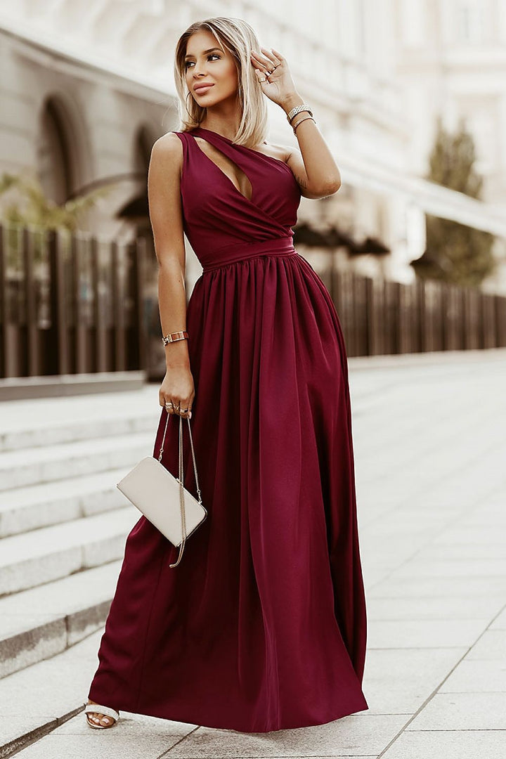 Long dress Bicotone