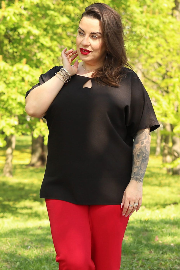 Plus size blouse Karko