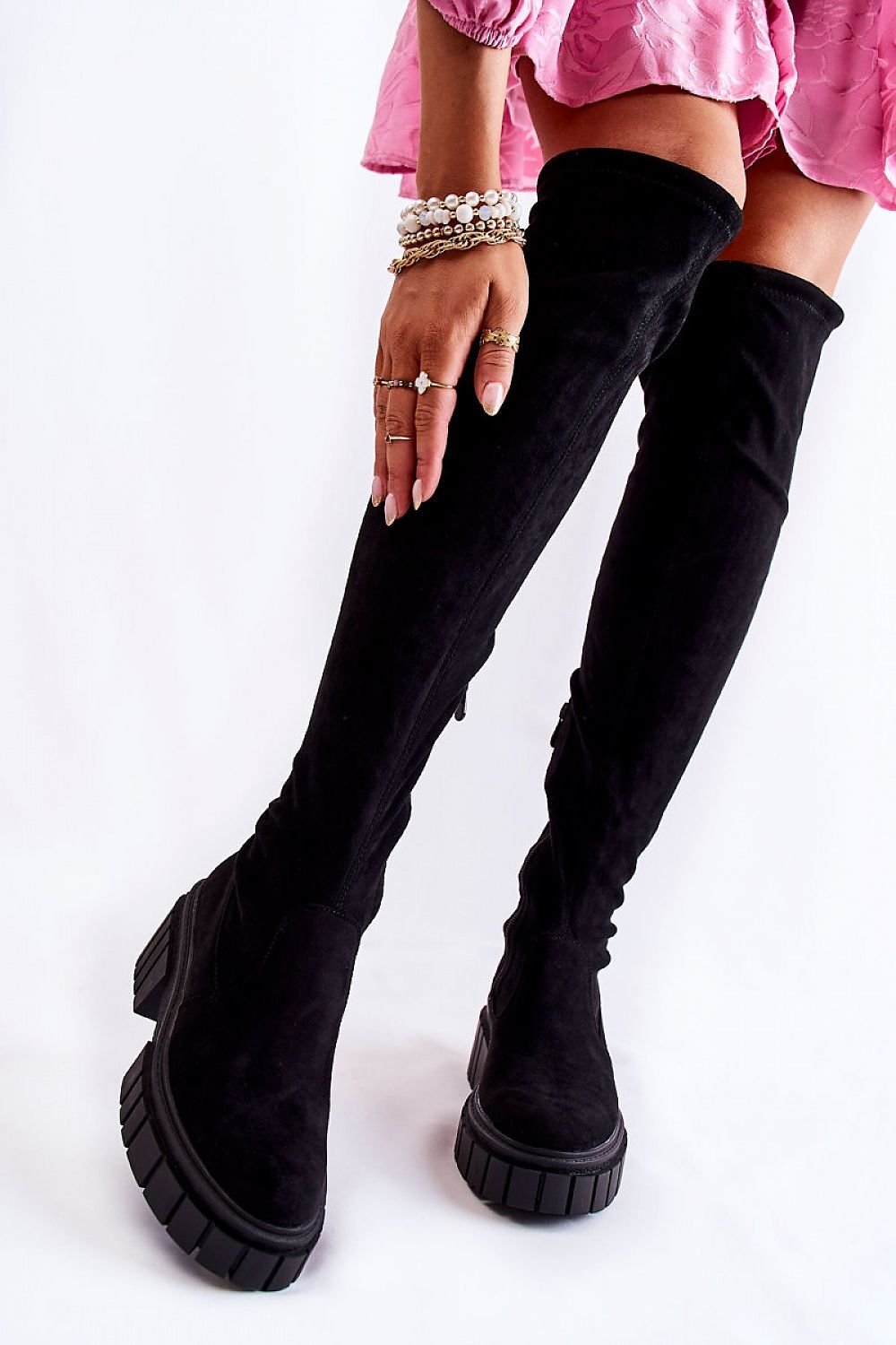 Thigh-Hight Boots Step in style