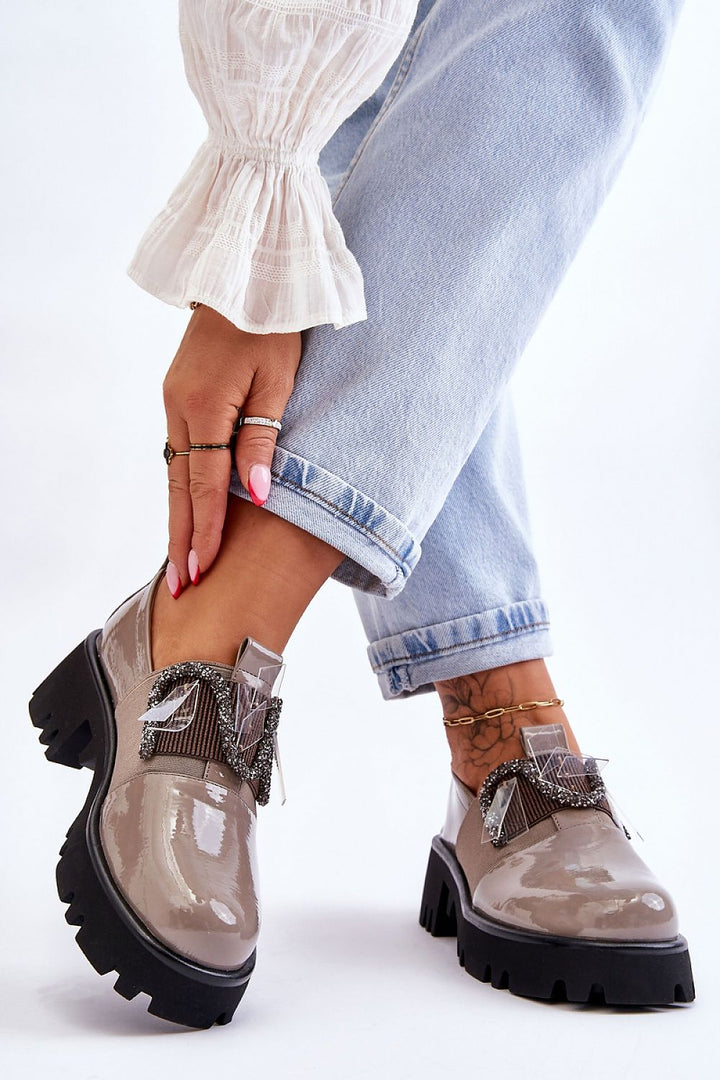 Heeled low shoes Step in style