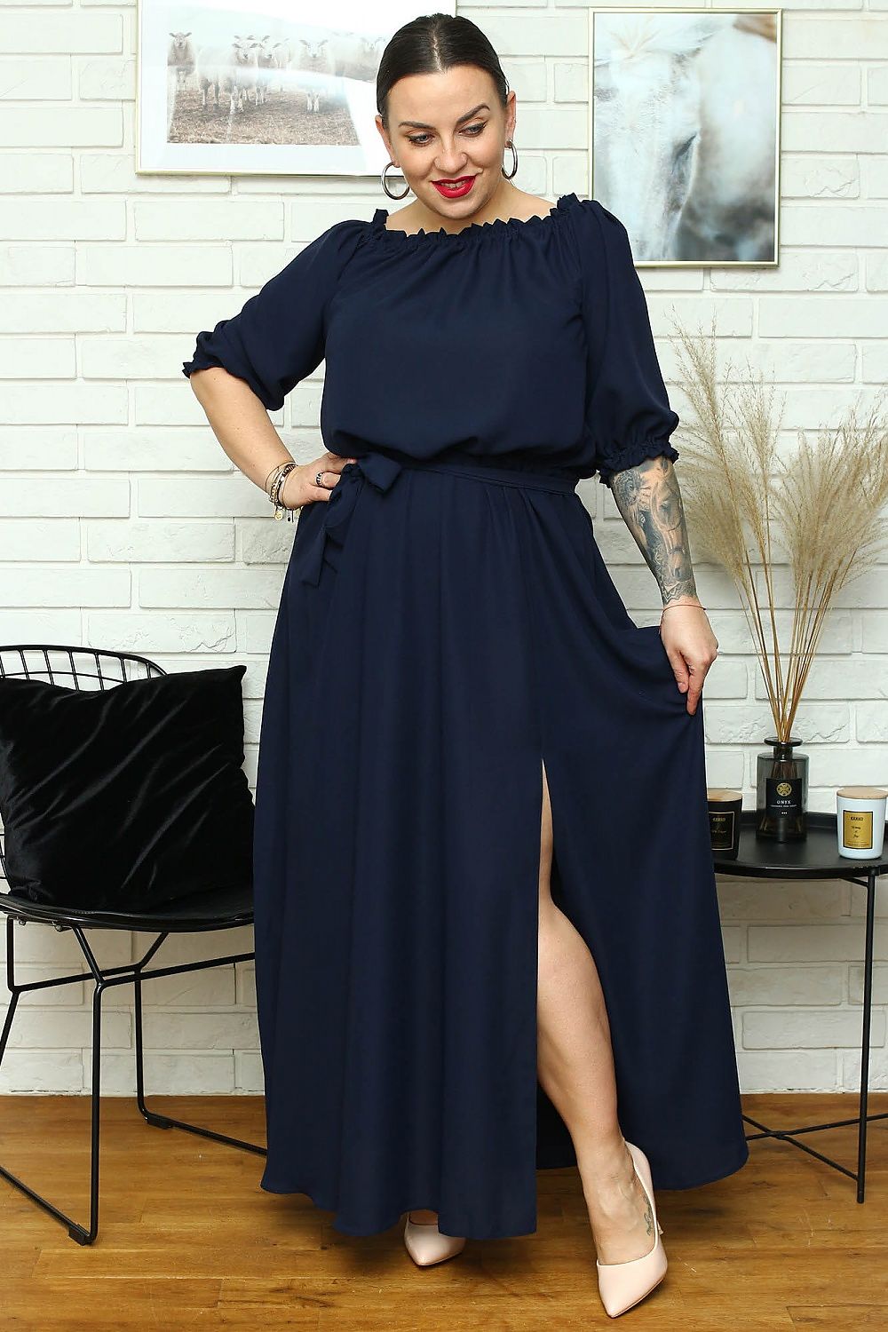 Robe grande taille Karko