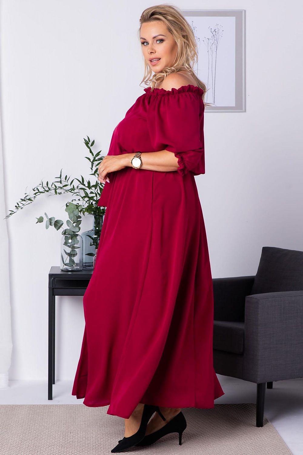 Robe grande taille Karko