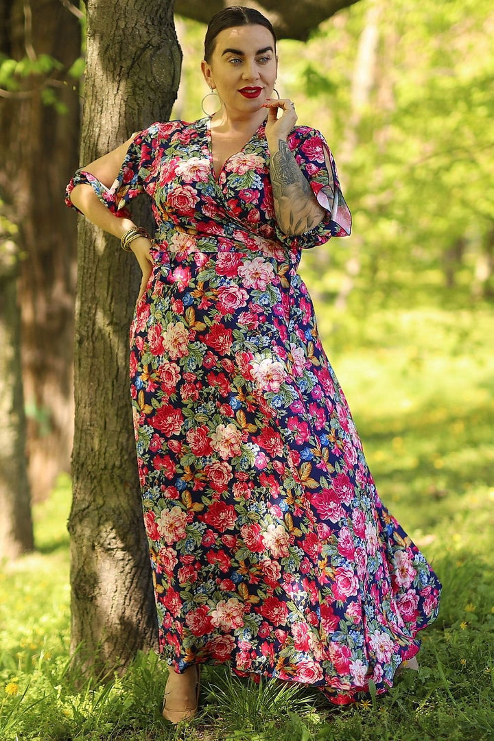 Robe grande taille Karko