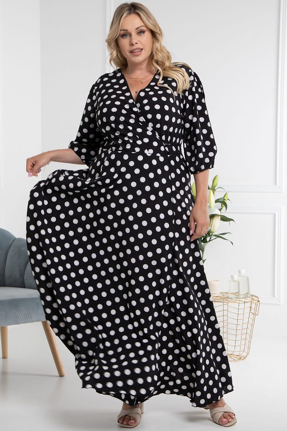 Robe grande taille Karko