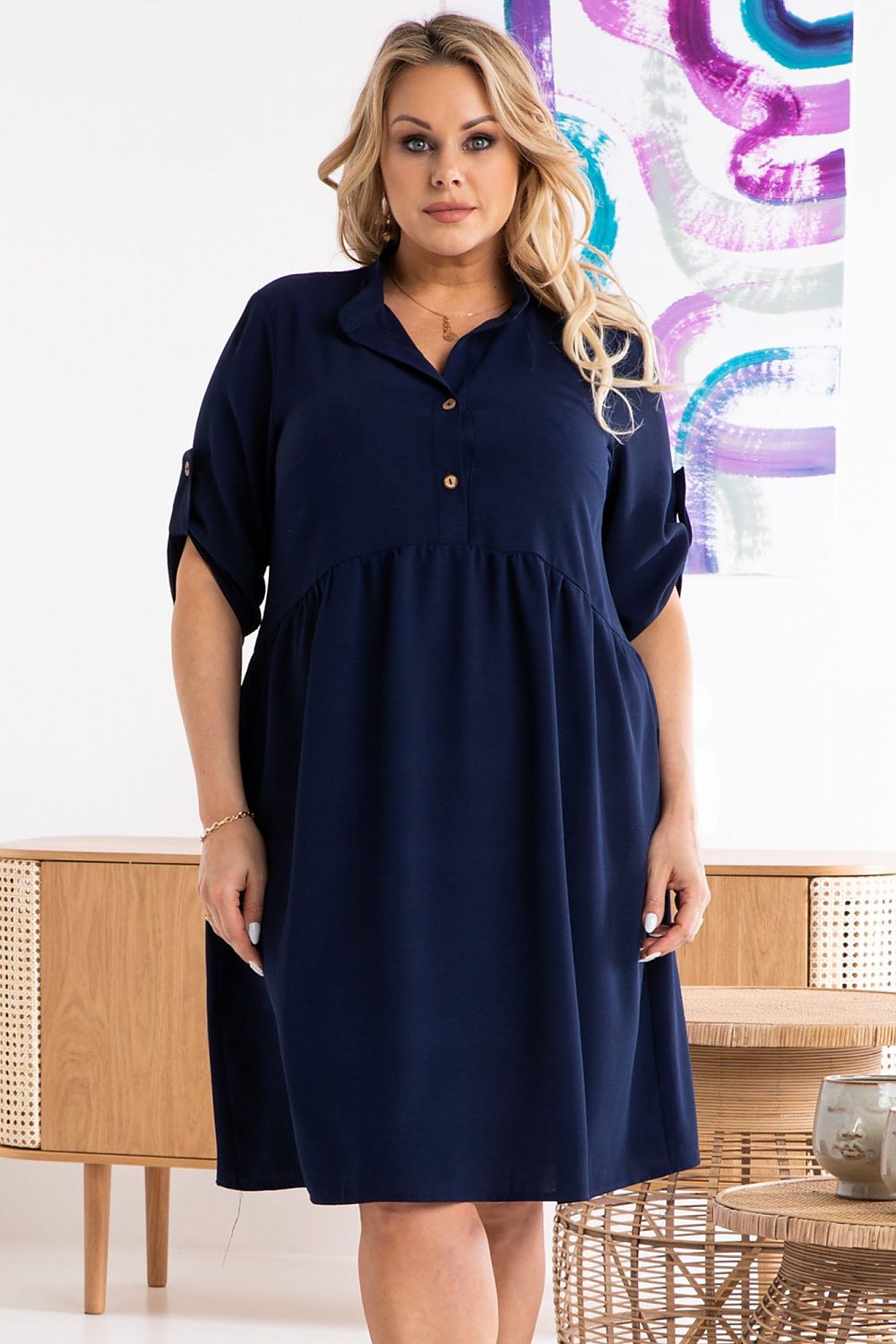 Robe grande taille Karko