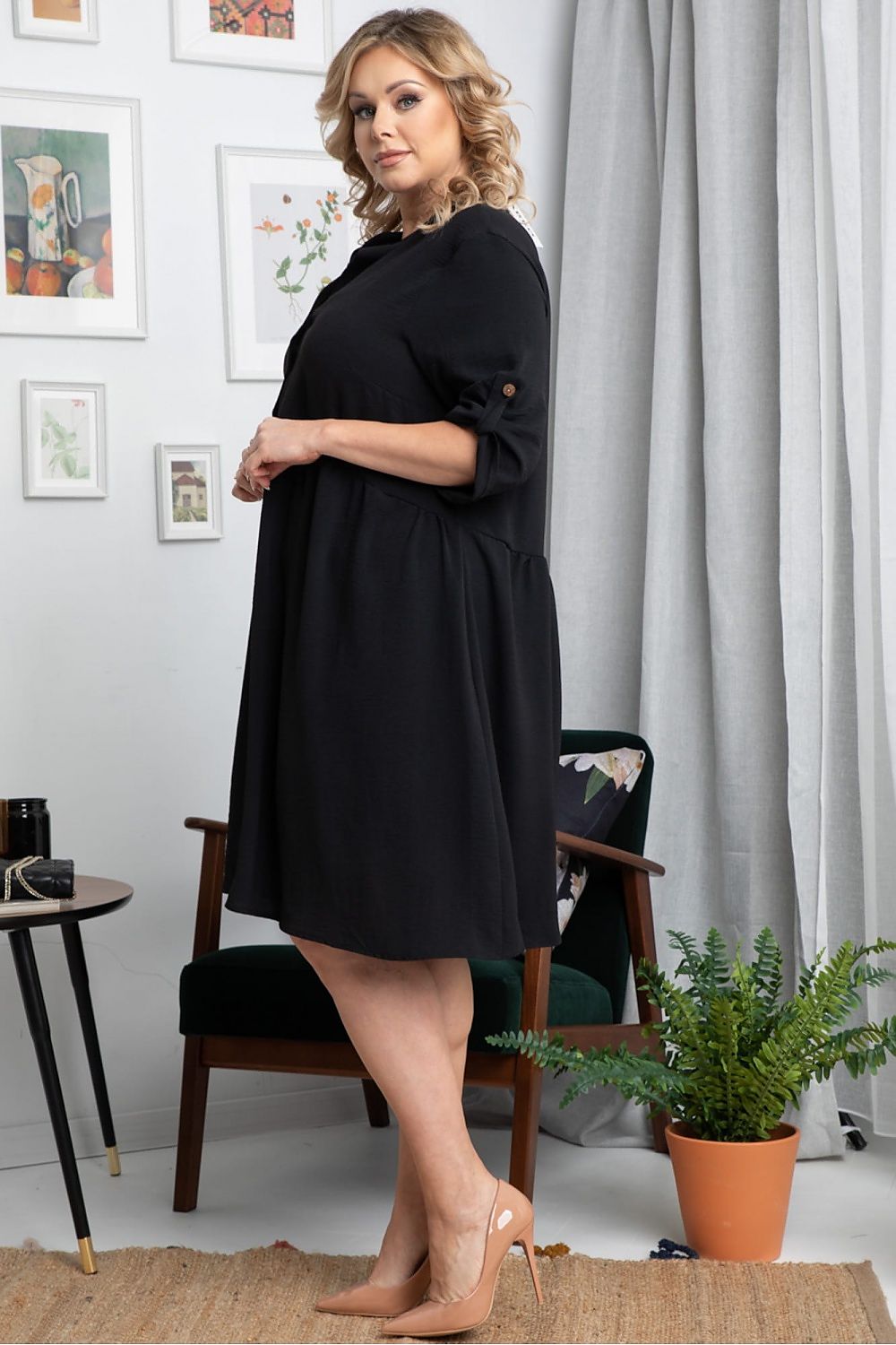 Robe grande taille Karko