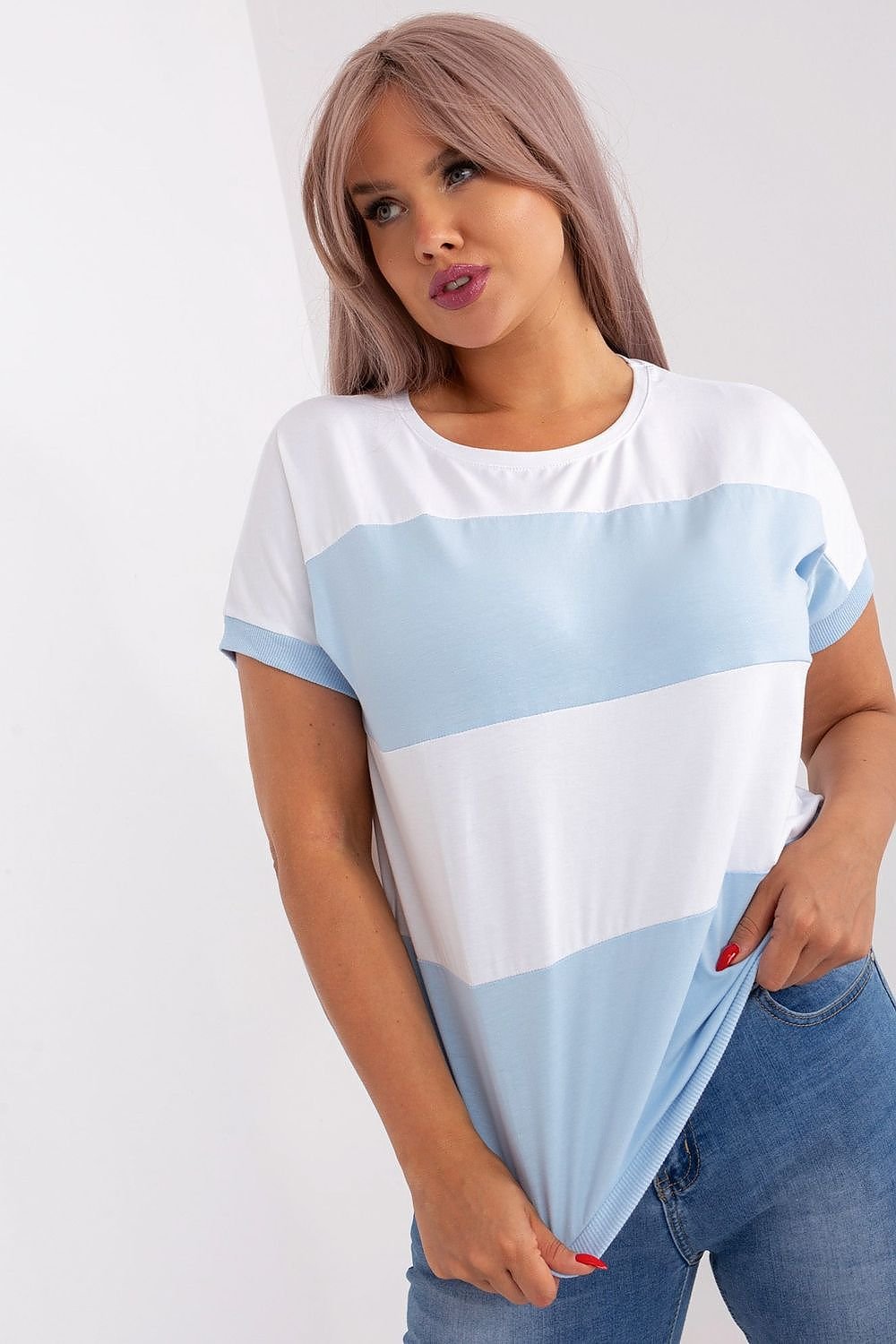 Blusa talla grande Relevancia