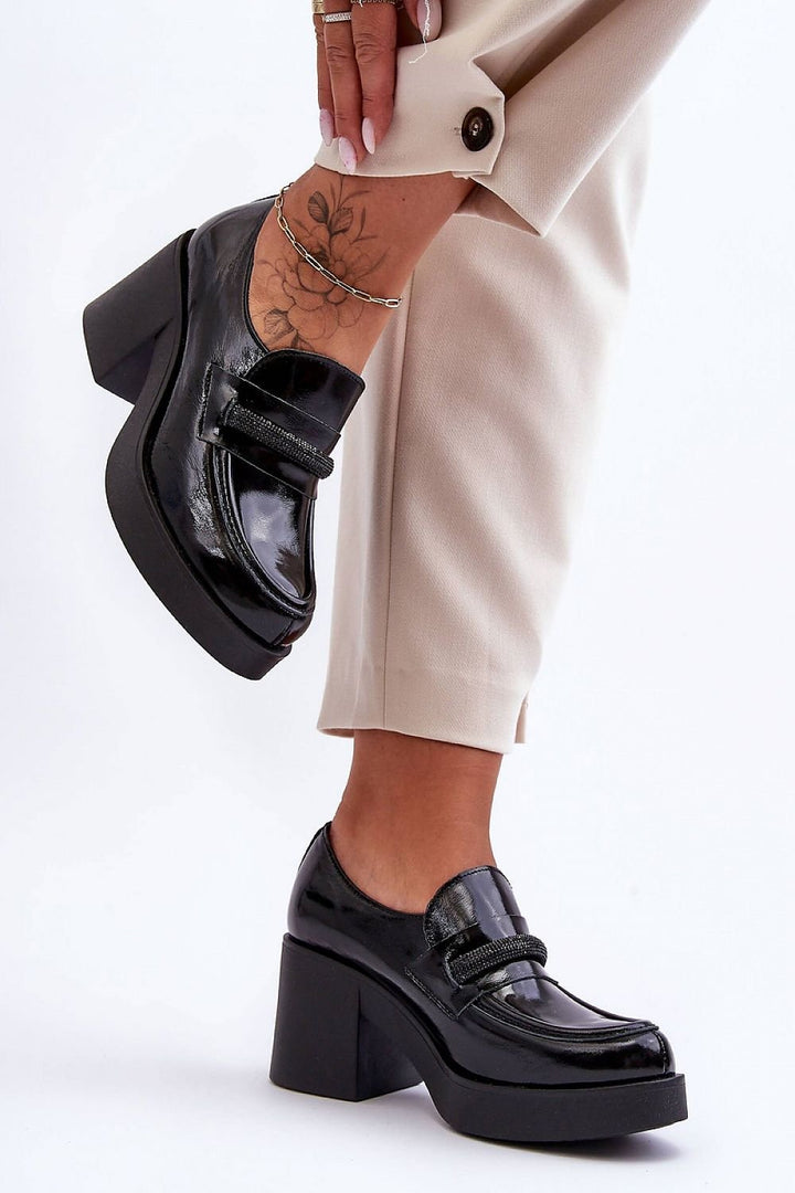 Heeled low shoes Step in style