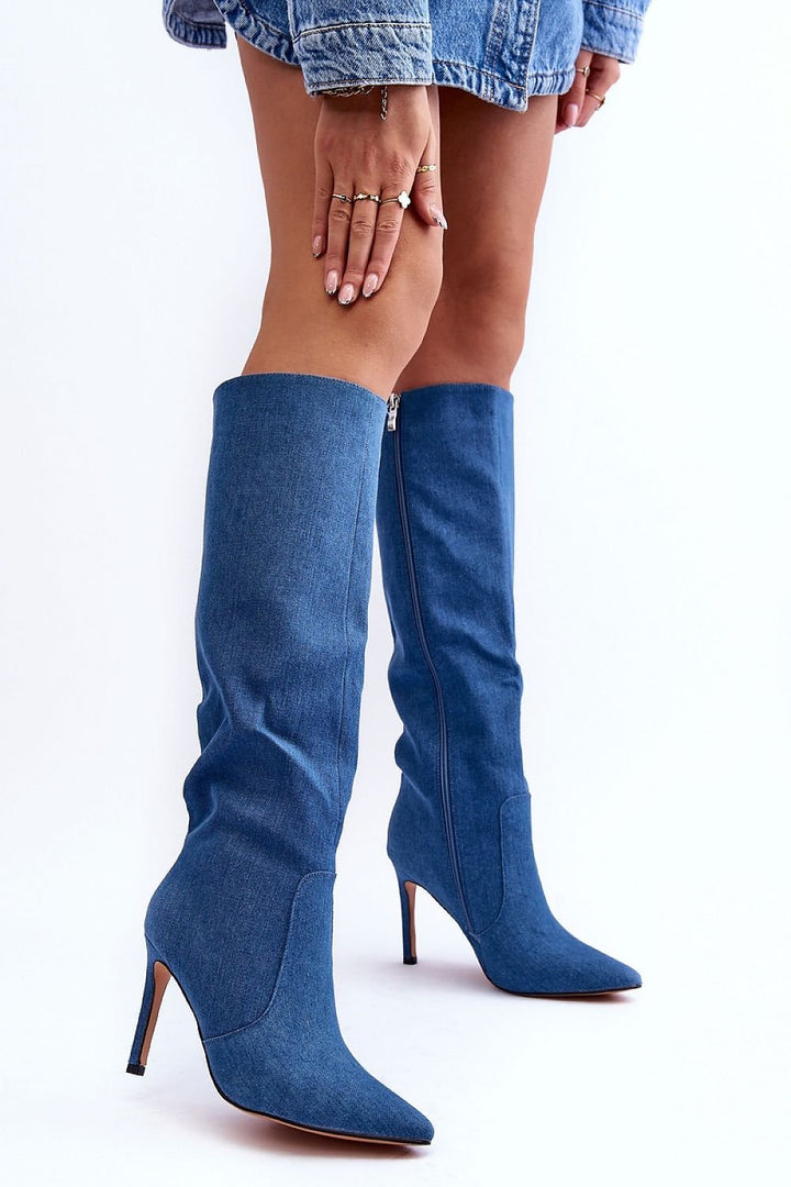 Heel boots Step in style