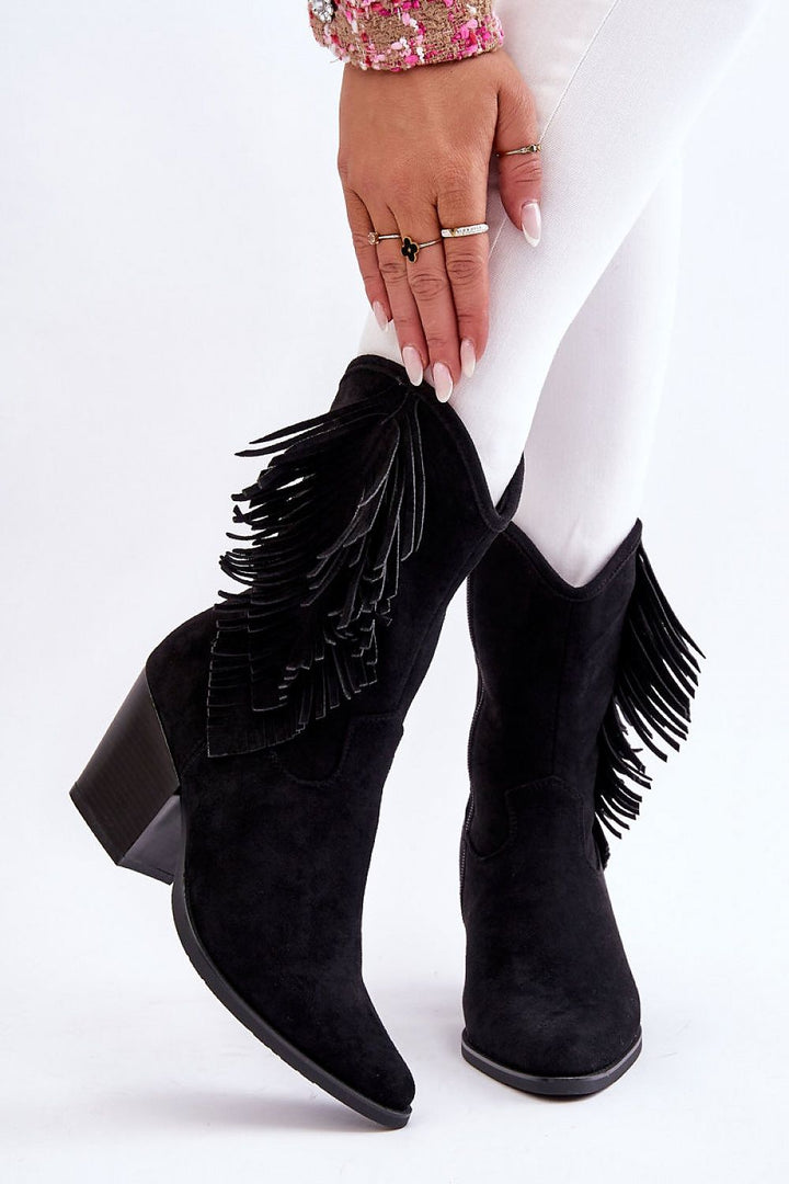 Heel boots Step in style