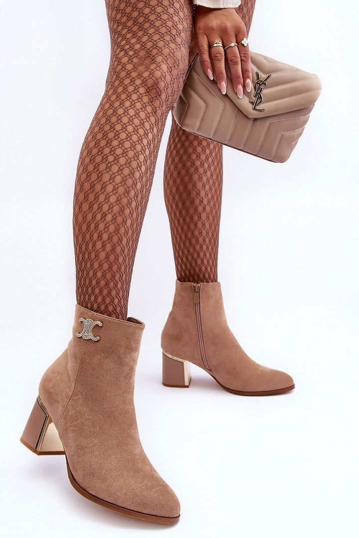 Heel boots Step in style