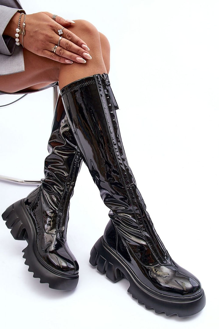 Thigh-Hight Boots Step in style