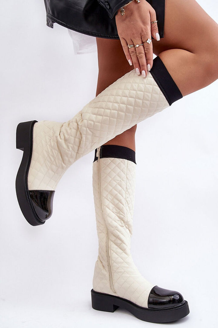 Thigh-Hight Boots Step in style