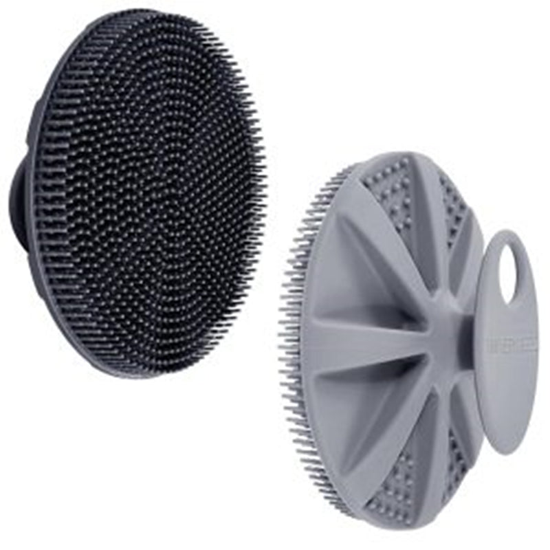 🧼🛁 Silicone Shampoo & Cleansing Brush | Soft Exfoliating Face & Body Care Tool