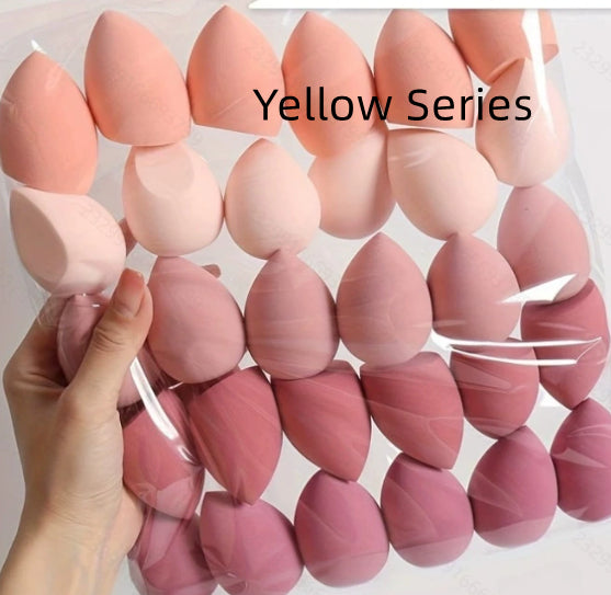 💄✨ Super-Soft Beauty Set | Cosmetic Cushion Puff (Wet & Dry Reusable Sponge)