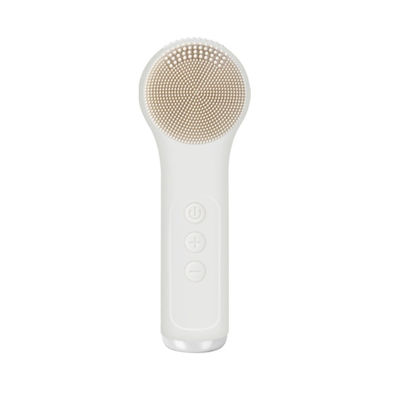 💖✨ Silicone Facial Cleansing Device | Ultrasonic Deep Pore Electric Face Brush