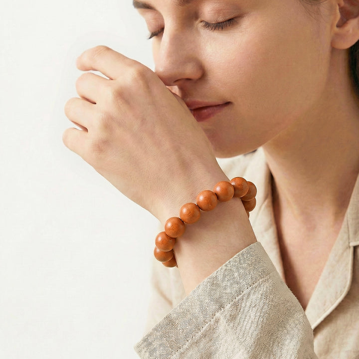 Chinese Herbal Bead Bracelet – Lightweight Wellness Jewelry