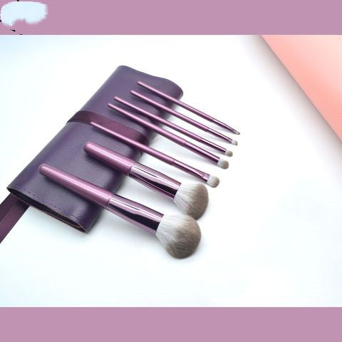 ✨ Beginner Soft Fur Makeup Brush Set (7-Piece) 💄