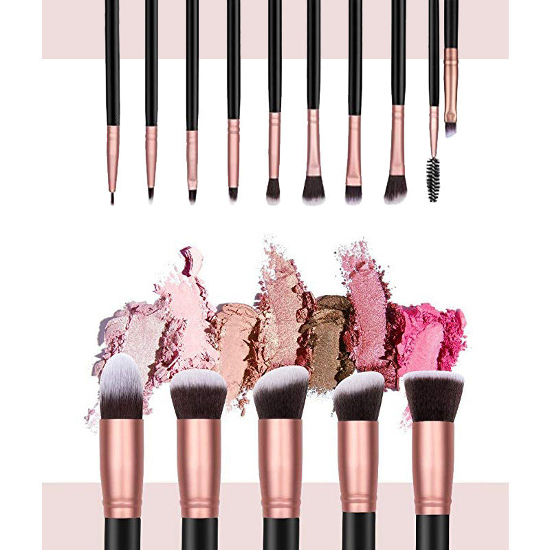 ✨ 14-Piece Makeup Brush Set — Foundation, Powder & Eye Shadow Brushes 💄