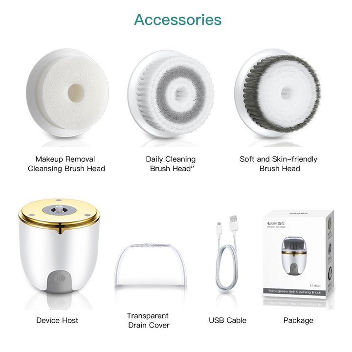 💖🧼 Multifunctional Face Washing Instrument | Electric Rotating Deep Cleansing Device