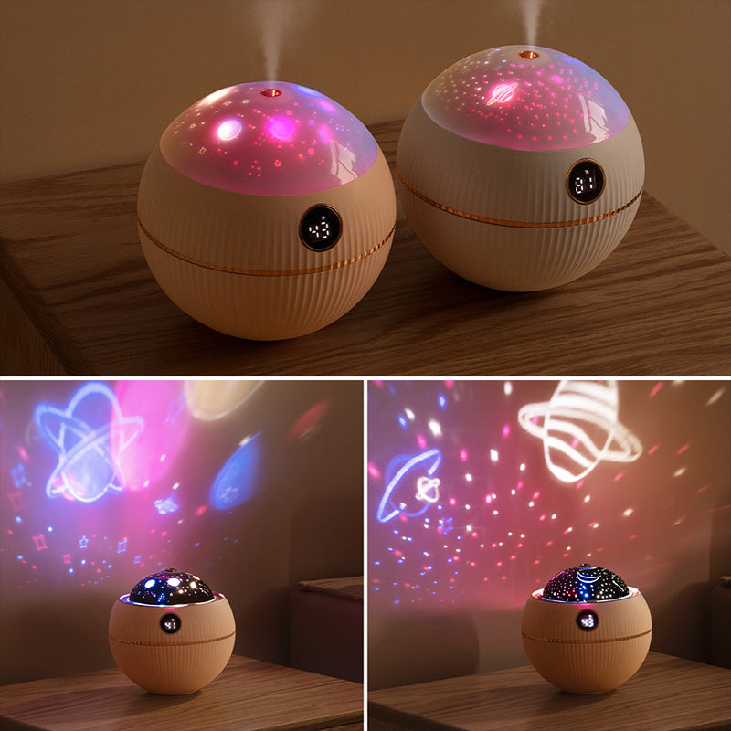 🌌✨ New Star Projection Humidifier | Portable USB Spray & Ambient Light Diffuser