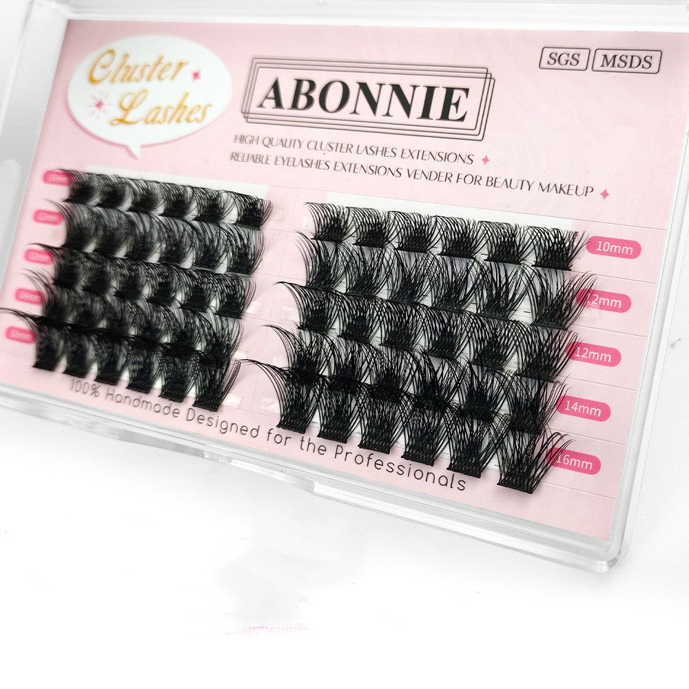 👁️✨ Thick Curly Eyelashes – Imitation Mink Volume Lash Set