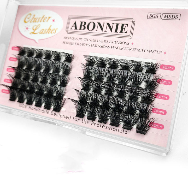 👁️✨ Thick Curly Eyelashes – Imitation Mink Volume Lash Set