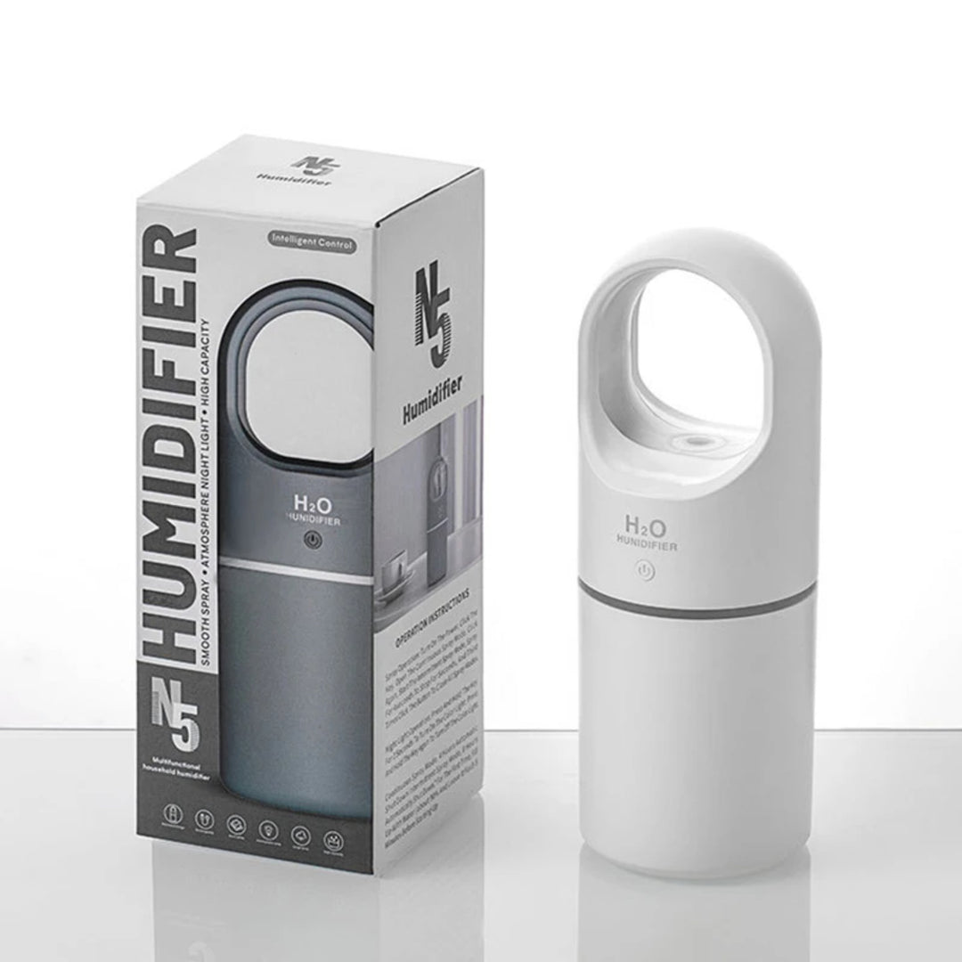 💧🌈 Mini Ultrasonic USB Humidifier | 450ml LED Mist Air Moisturizer ✨