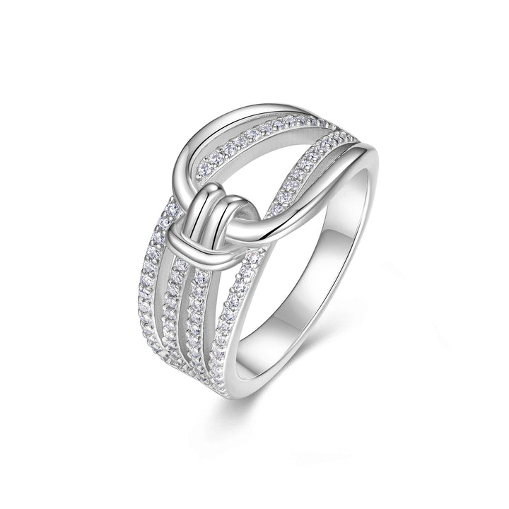 💍 Minimalist Moissanite Ring – Platinum-Plated S925 Silver (5.4g, Sizes 5–9) 💍