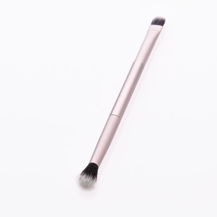 ✨ Single Double-Headed Eyeshadow Brush — Champagne Gold 💄✨